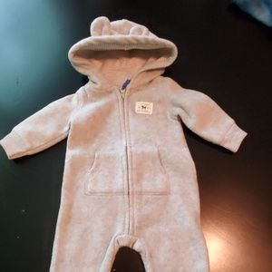 Carters fleece suit